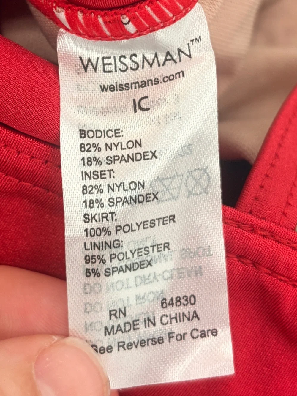 Weissman charming red
